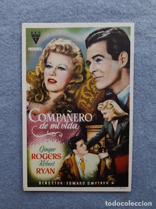 Cine: Compa&ntilde;ero de mi Vida. Ginger Rogers y Robert Ryan. - Foto 1