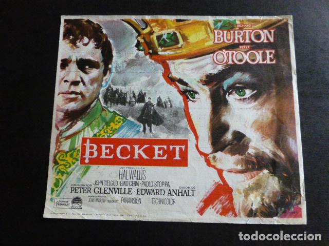 Cine: BECKET PROGRAMA DE CINE CON PUBLICIDAD CINE CASTILLO CIUDAD REAL - Foto 1