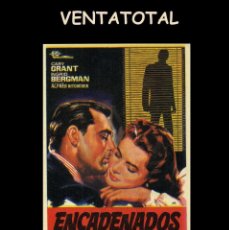 Cine: FOLLETO DE MANO ORIGINAL AÑO 1946 ENCADENADO. Lote 369114756