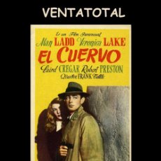 Cine: FOLLETO DE MANO ORIGINAL AÑO 1942 EL CUERVO. Lote 369123636