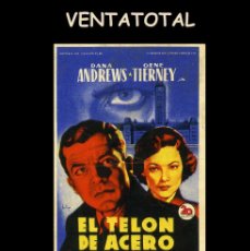 Cine: FOLLETO DE MANO ORIGINAL AÑO 1948 EL TELON DE ACERO. Lote 369131981