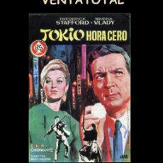 Cine: FOLLETO DE MANO ORIGINAL AÑO 1967 TOKIO HORA CERO. Lote 369298236