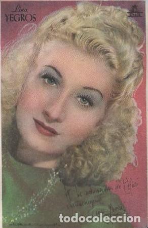 Cine: PROGRAMA DE CINE: LINA YEGROS PC-6071