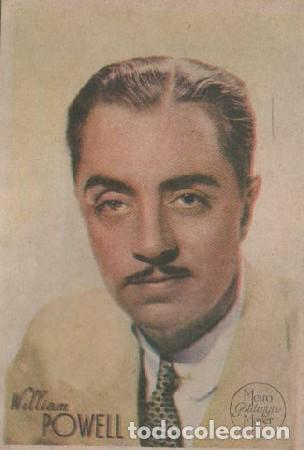 Cine: PROGRAMA DE CINE: WILLIAM POWELL PC-6084 - Foto 1