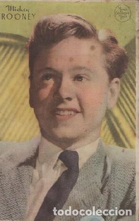 Cine: PROGRAMA DE CINE: MICKEY ROONEY PC-6086 - Foto 1