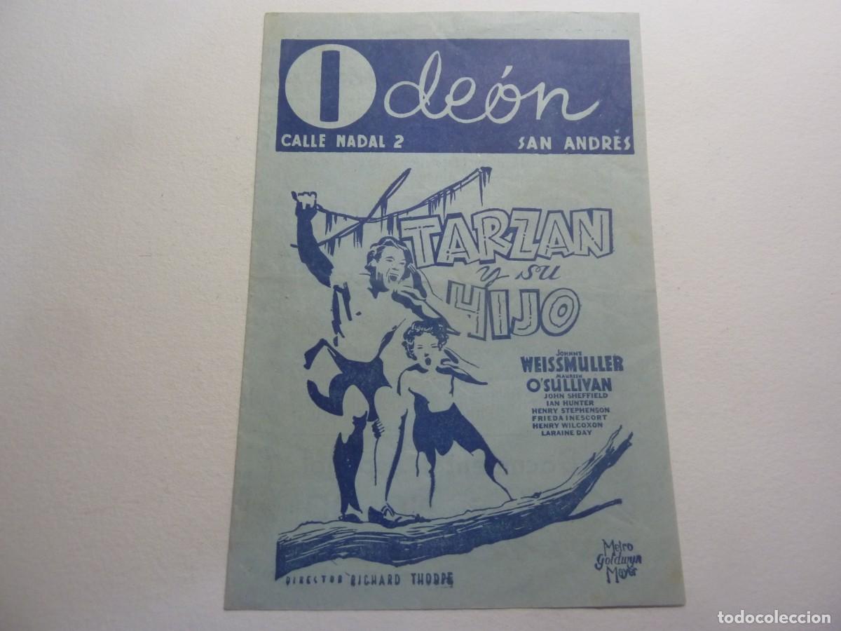 Cine: PROGRAMA DOBLE LOCAL TARZAN Y SU HIJO 1944 - Foto 1