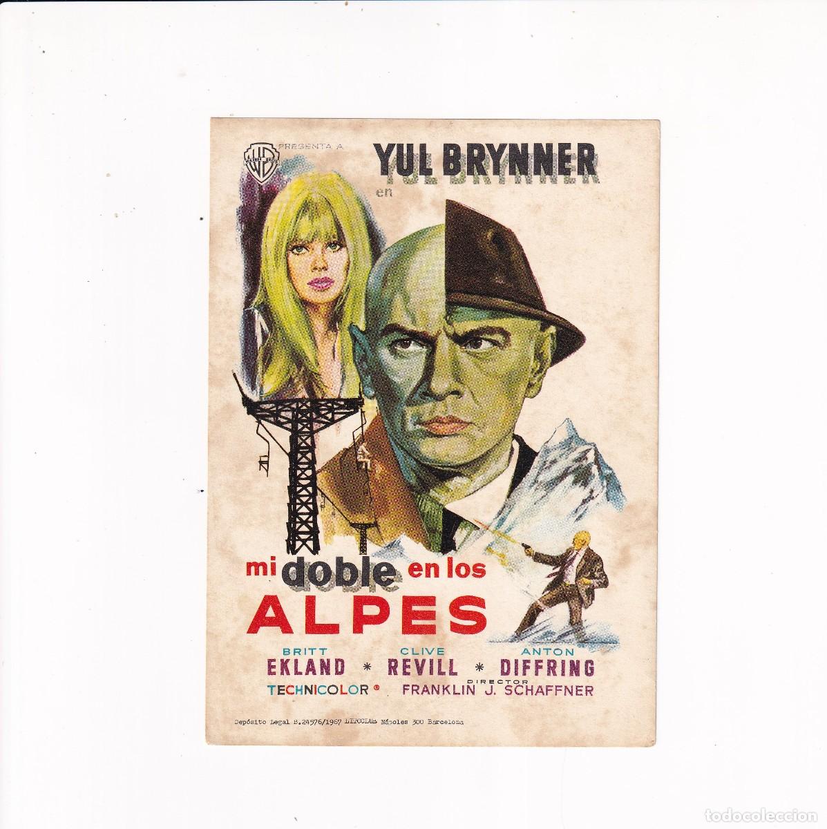 Cine: MI DOBLE EN LOS ALPES .- YUL BRYNNER - Foto 1
