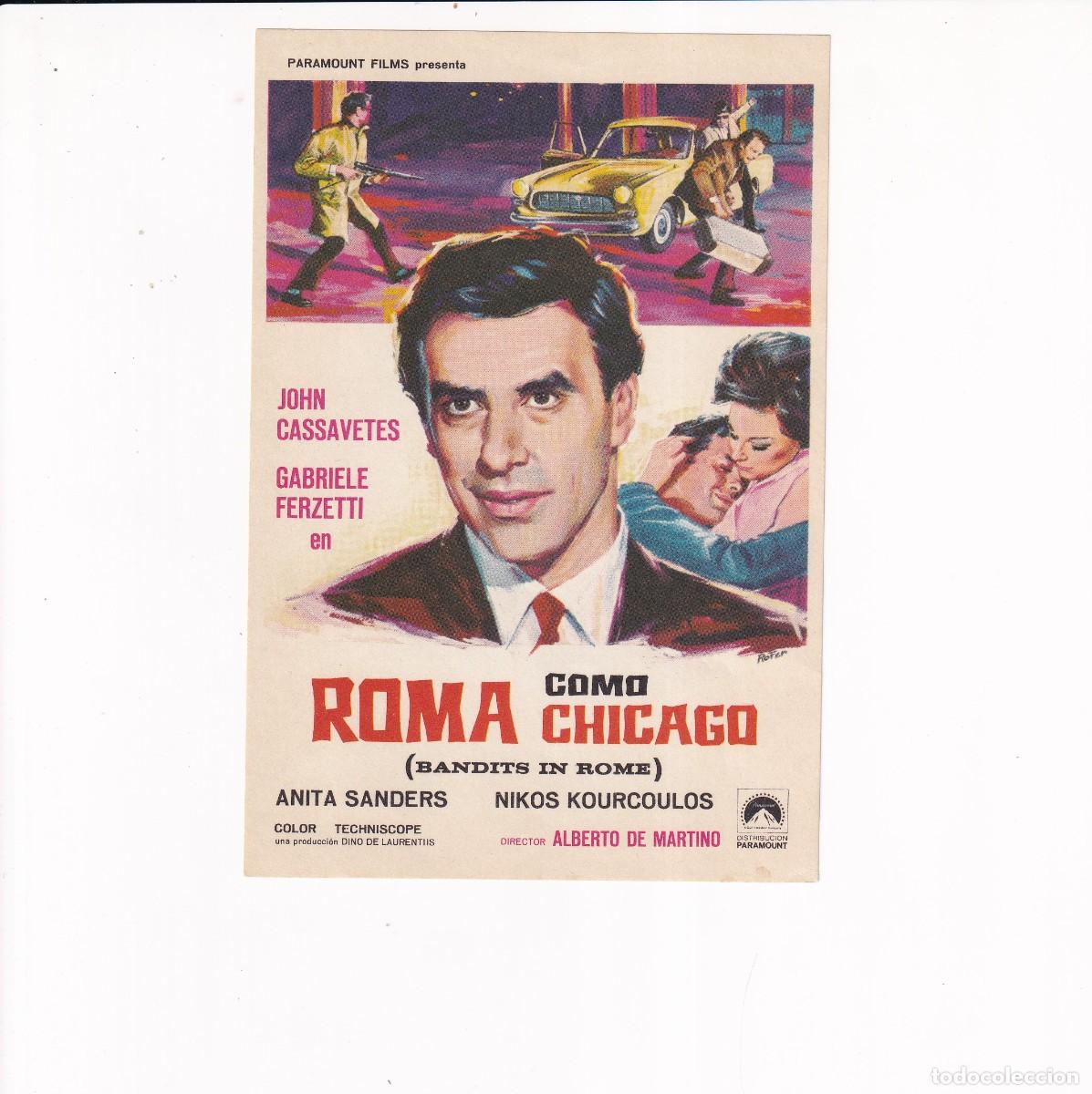 Cine: ROMA COMO CHICAGO .- JOHN CASSAVETES