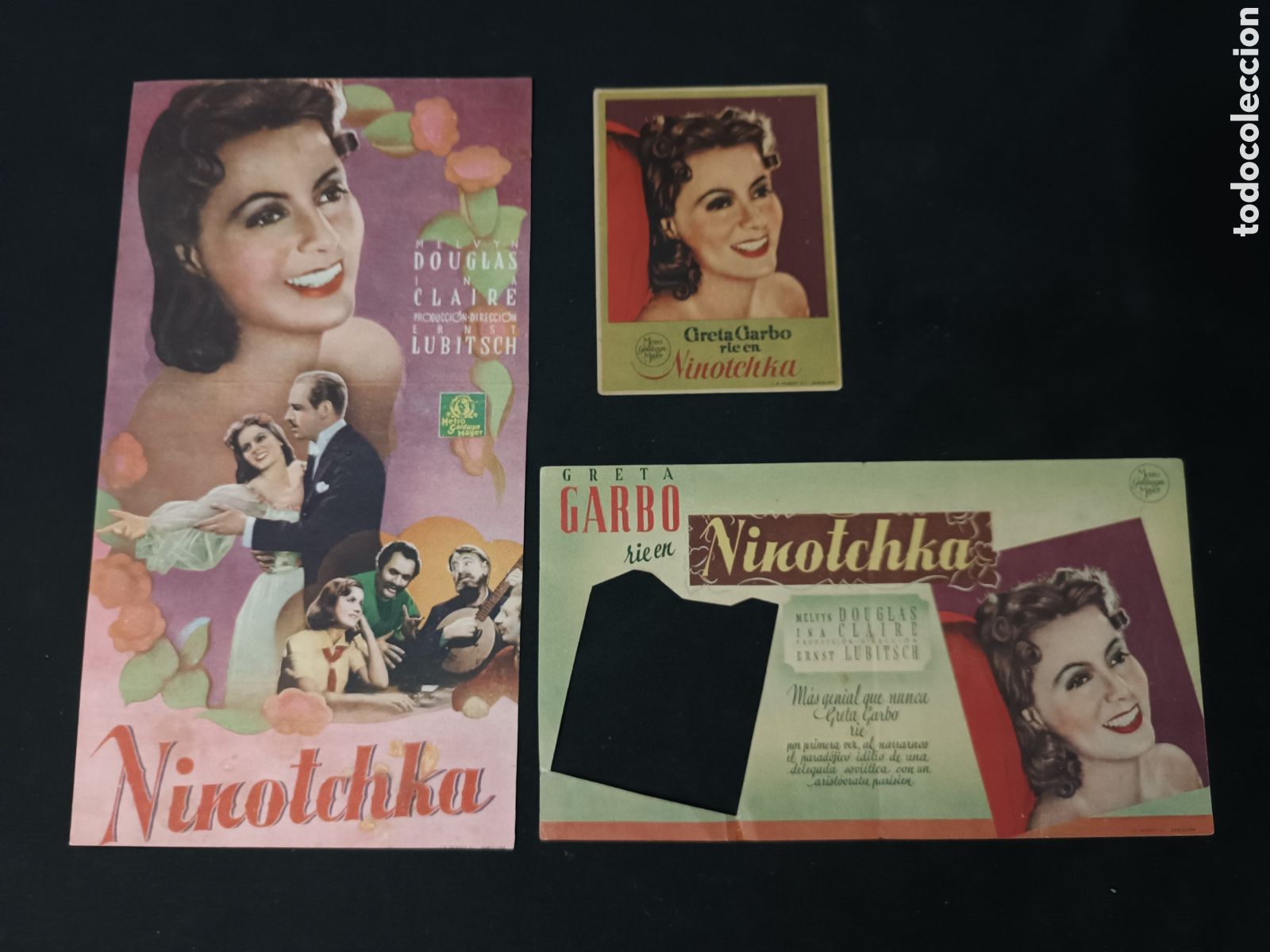 Cine: Lote programas cine, Greta garbo, Ninotchka - Foto 1