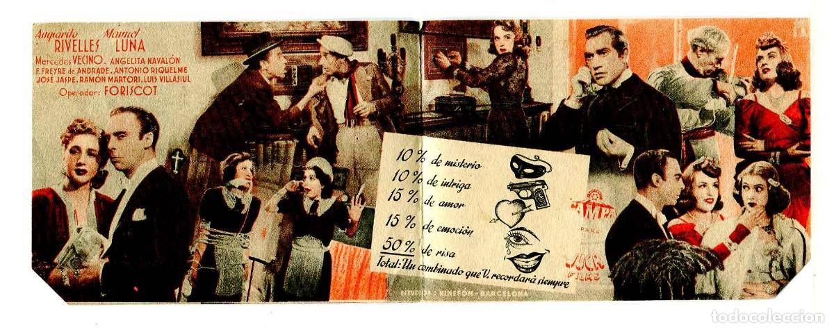 Cine: LOS LADRONES SOMOS GENTE HONRADA, con Amparito Rivelles. - Foto 2
