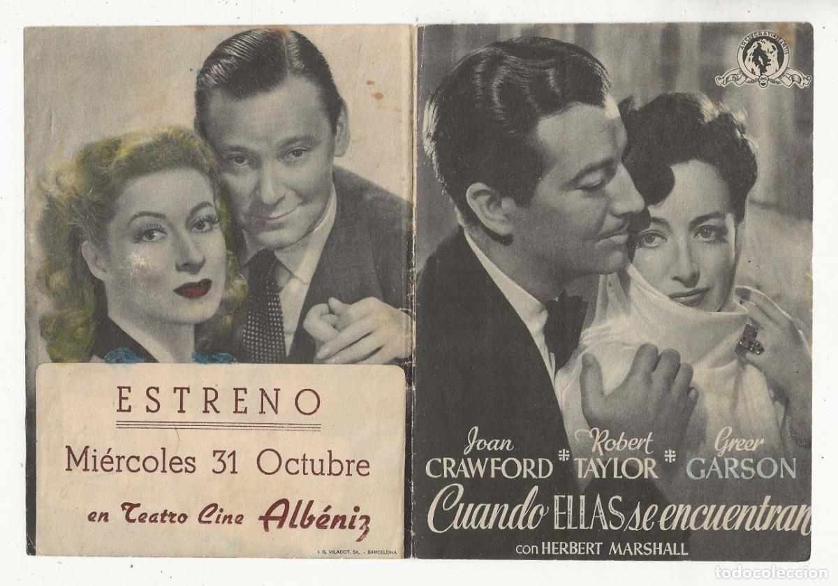 Cine: PROGRAMA DE MANO DOBLE - CUANDO ELLAS SE ENCUENTRAN - Foto 1