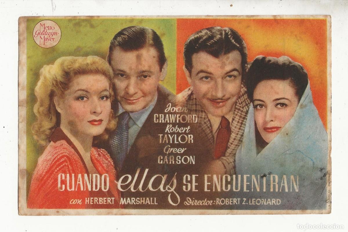 Cine: PROGRAMA DE MANO - CUANDO ELLAS SE ENCUENTRAN - Foto 1