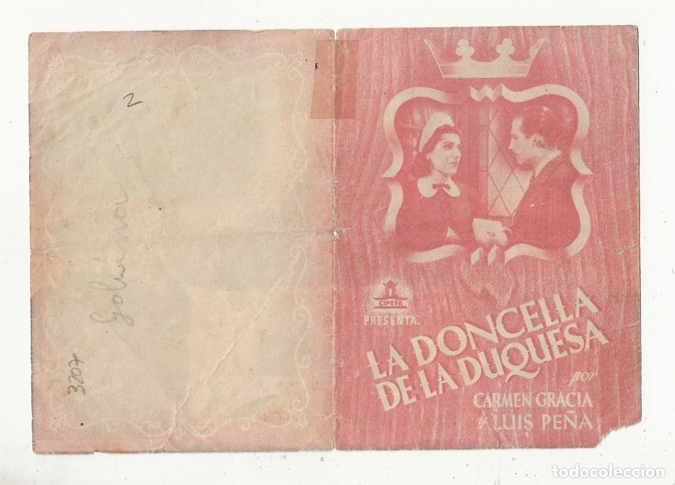 Cine: LA DONCELLA DE LA DUQUESA - PROGRAMA DOBLE - Foto 1