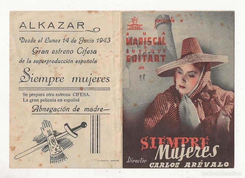 Cine: SIEMPRE MUJERES - PROGRAMA DOBLE - CINE ALKAZAR - Foto 1
