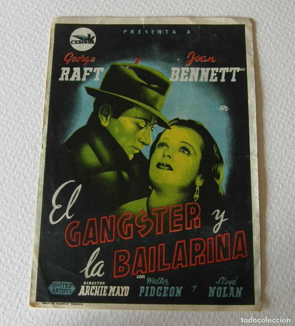 Cine: PROGRAMA DE CINE EL GANGSTER Y LA BAILARINA Sin publicidad - Foto 1