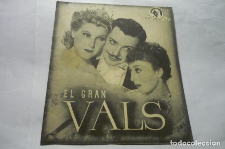 Cine: programa doble el gran vals.-publicidad ideal -gironella - Foto 1