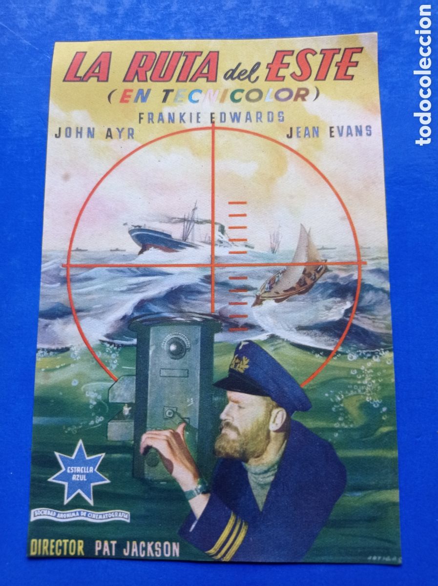 Cine: Folleto mano , la ruta del este , ,