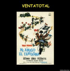Cine: FOLLETO DE MANO ORIGINAL AÑO 1968 MI AMIGO EL FANTASMA. Lote 372137846