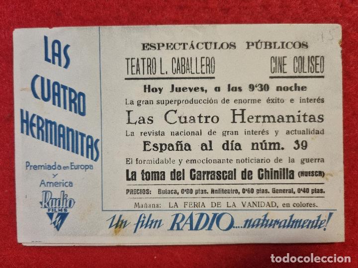 Cine: LAS CUATRO HERMANITAS PROGRAMA DOBLE CON CINE ORIGINAL S2200 - Foto 4
