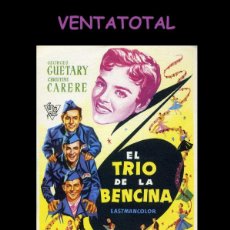 Cine: FOLLETO DE MANO ORIGINAL AÑO 1930 EL TRIO DE LA BENCINA. Lote 372493994