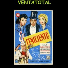 Cine: FOLLETO DE MANO ORIGINAL AÑO 1955 EL CENICIENTO - GILA