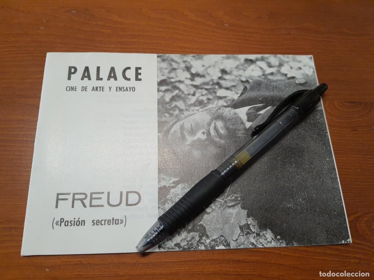 Folhetos de m&atilde;o de filmes antigos de cinema: CINE DE ARTE Y ENSAYO. Freud. Palace