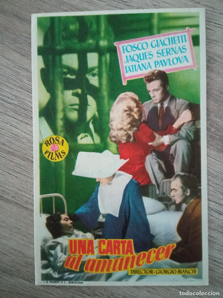 Kino: UNA CARTA AL AMANECER, FOSCO GIACHETTI, CINE RIF, ZUERA, ZARAGOZA