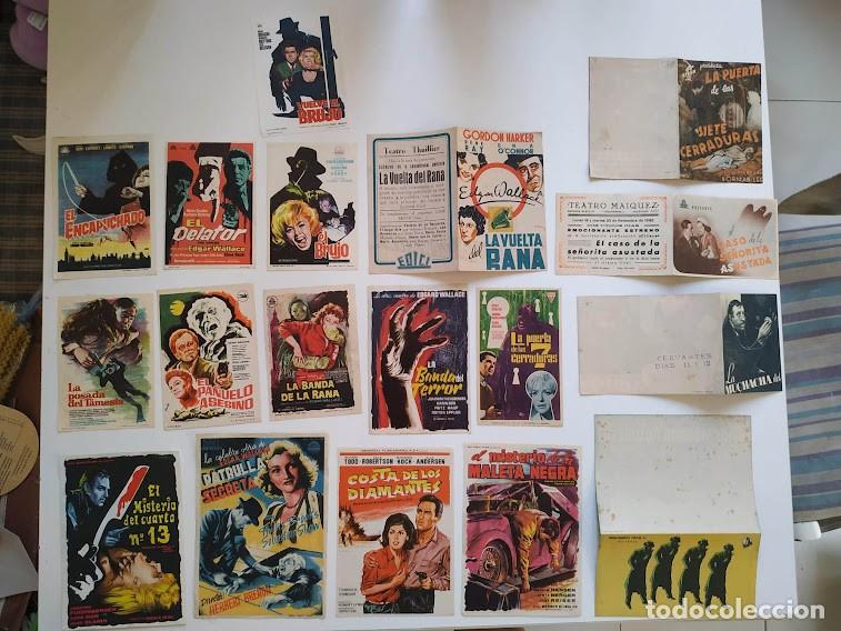 Cine: PTCC6 15 EDGAR WALLACE COLECCION DE 18 PROGRAMAS ORIGINALES ESPA&Ntilde;OLES - Foto 1
