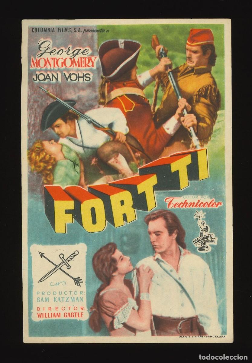 Cine: FORT TI (VERTICAL) / PROGRAMA DE CINE SIN PUBLICIDAD EN TRASERA (OESTE) - Foto 1