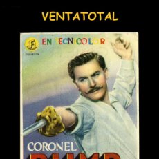 Cine: FOLLETO DE MANO ORIGINAL CON CINE AÑO 1943 CORONEL BLIMP. Lote 373785304
