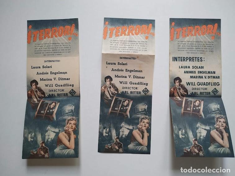 Cine: PTCC6 17 TERROR 3 PROGRAMAS DOBLES LAURA SOLARI UFA - Foto 2