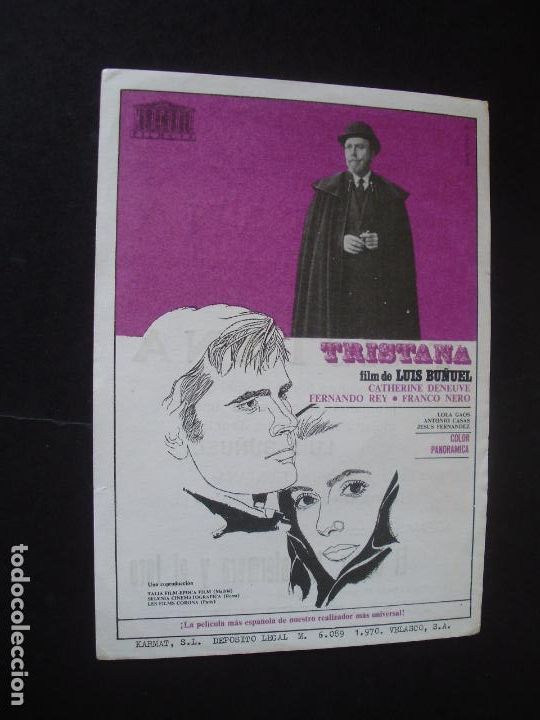 Kino: TRISTANA PROGRAMA DE CINE CON PUBLICIDAD CINES TARRAGONA