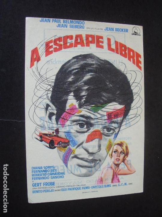 Cine: A ESCAPE LIBRE PROGRAMA DE CINE CON PUBLICIDAD CINE COLISEUM TARRAGONA - Foto 1