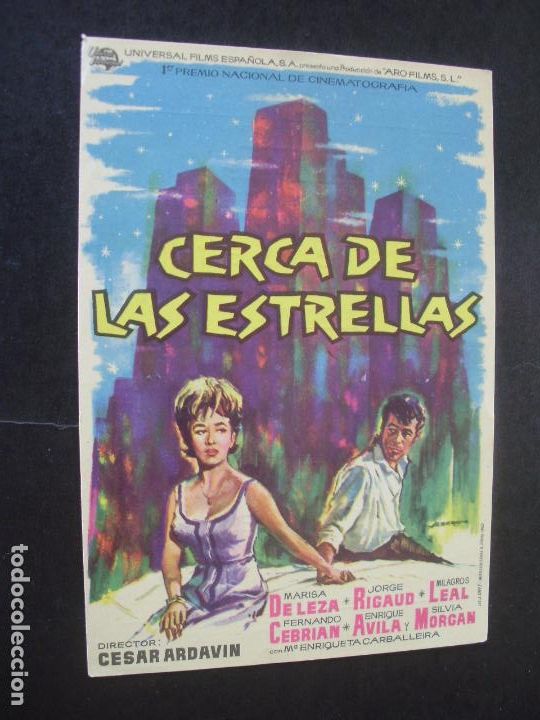 Cine: CERCA DE LAS ESTRELLAS PROGRAMA DE CINE CON PUBLICIDAD CINES JAEN - Foto 1