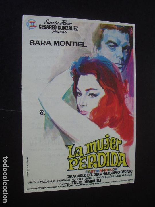 Kino: LA MUJER PERDIDA PROGRAMA DE CINE CON PUBLICIDAD CINE CARMEN PALAMOS GERONA