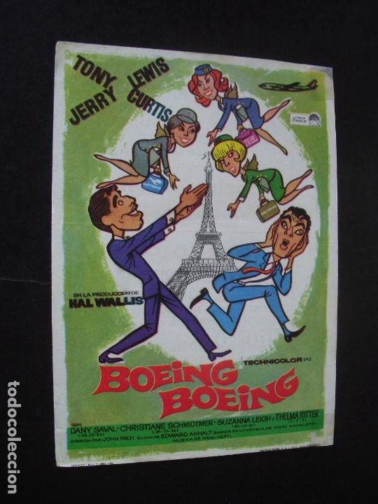 Cine: BOEING BOEING PROGRAMA DE CINE CON PUBLICIDAD CINE CAPITOL MALAGA - Foto 1