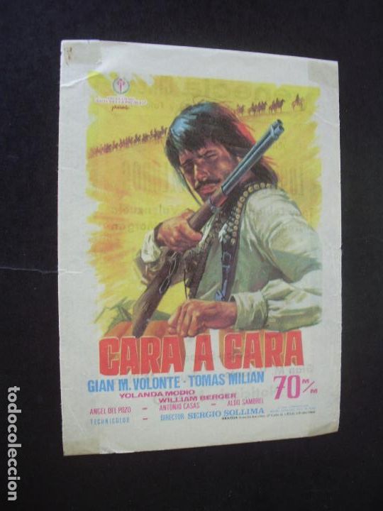 Cine: CARA A CARA PROGRAMA DE CINE CON PUBLICIDAD VENECIA CINEMA - Foto 1