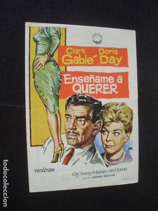 Cine: ENSE&Ntilde;AME A QUERER PROGRAMA DE CINE CON PUBLICIDAD CINE CAPITOL - Foto 1