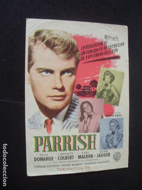 Cine: PARRISH PROGRAMA DE CINE CON PUBLICIDAD CINE PALAFOX ZARAGOZA