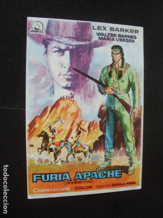Cine: FURIA APACHE PROGRAMA DE CINE CON PUBLICIDAD CINES JAEN - Foto 1