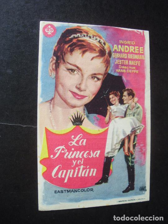  Foglietti di film di film antichi di cinema: LA PRINCESA Y EL CAPITAN PROGRAMA DE CINE CON PUBLICIDAD CINE TEATRO CIRCO ORIHUELA ALICANTE