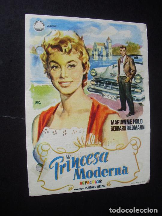 Cine: PRINCESA MODERNA PROGRAMA DE CINE CON PUBLICIDAD CINE CAPITOL - Foto 1