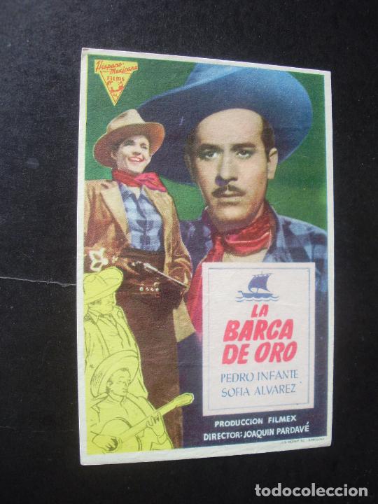 Cine: LA BARCA DE ORO PROGRAMA DE CINE CON PUBLICIDAD TEATRO ALHAMBRA - Foto 1