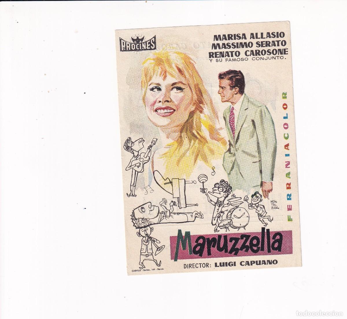 Cine: MARUZZELLA .- MARISA ALLASIO - Foto 1
