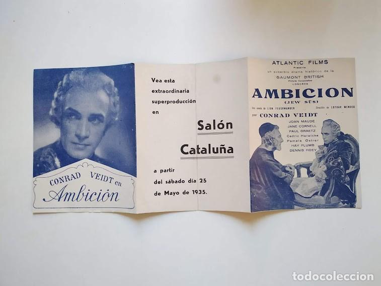 Cine: PTCC2 12 AMBICION PROGRAMA TRIPLE ATLANTIC CONRAD VEIDT - Foto 2