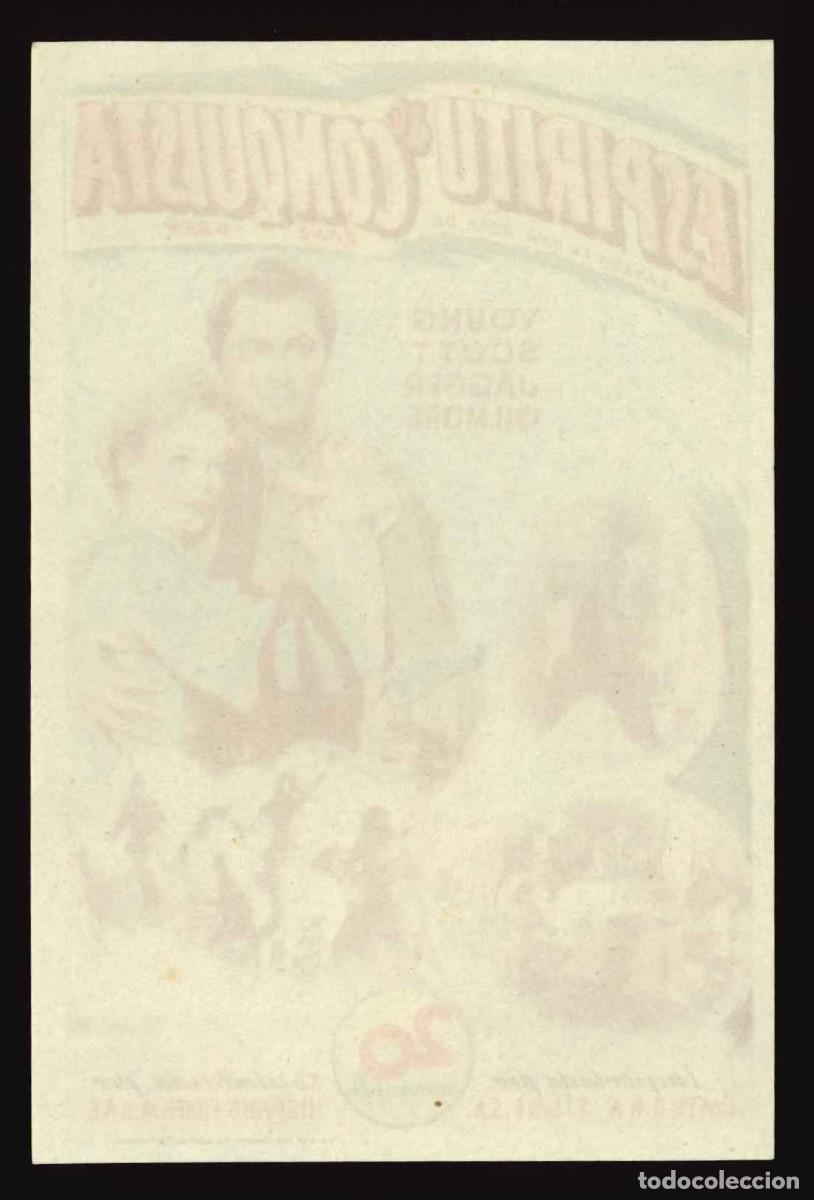 Cine: ESP&Iacute;RITU DE CONQUISTA / PROGRAMA DE CINE SIN PUBLICIDAD EN TRASERA (OESTE) - Foto 2