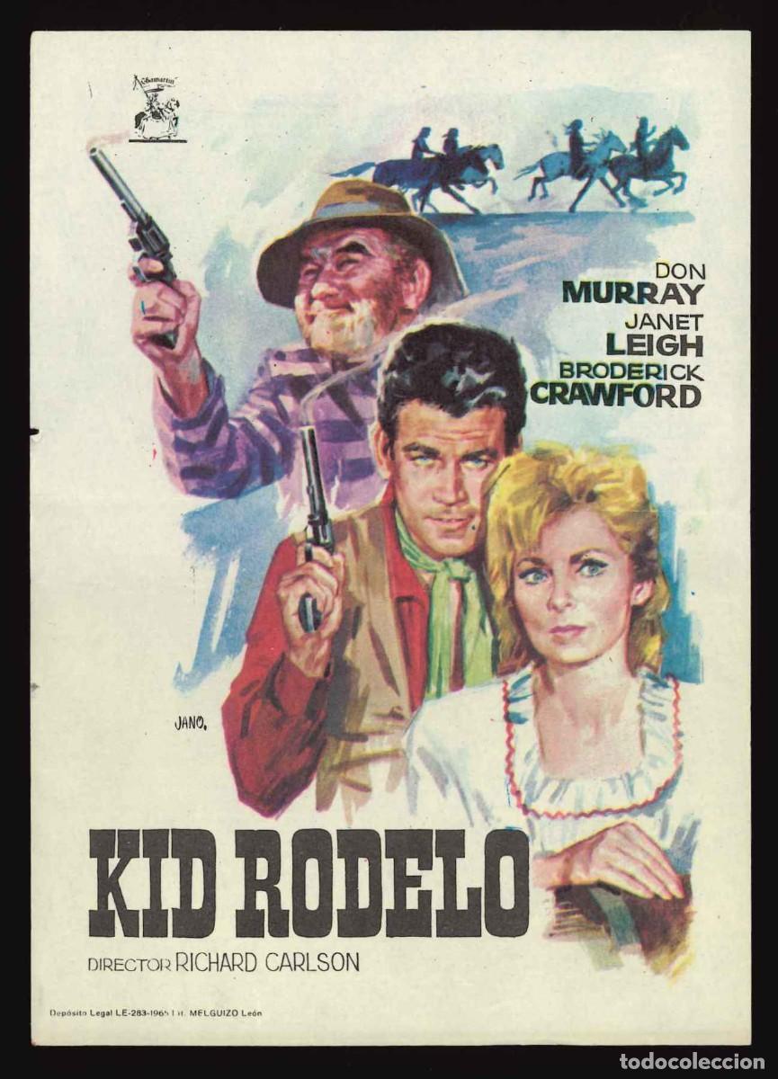 Cine: KID RODELO / PROGRAMA DE CINE SIN PUBLICIDAD EN TRASERA (OESTE) - Foto 1