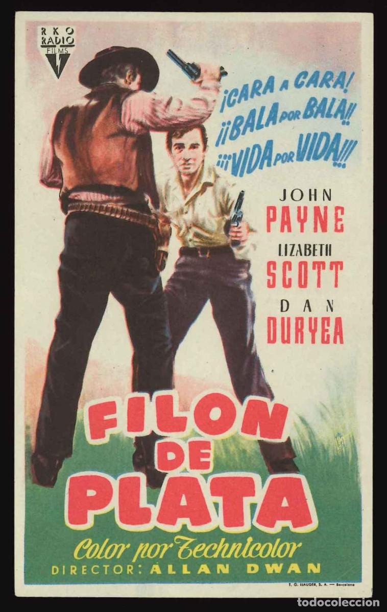 Cine: FIL&Oacute;N DE PLATA / PROGRAMA DE CINE SIN PUBLICIDAD EN TRASERA (OESTE) - Foto 1