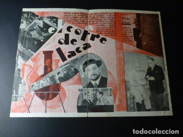 Cine: EL COFRE DE LACA PROGRAMA DE MANO DOBLE SIN PUBLICIDAD - Foto 2
