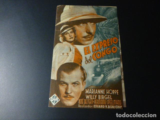 Cine: EL EXPRESO DEL CONGO PROGRAMA DE MANO DOBLE SIN PUBLICIDAD - Foto 1